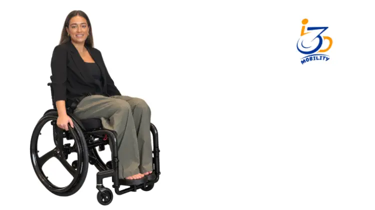 Custom designed wheelchair user